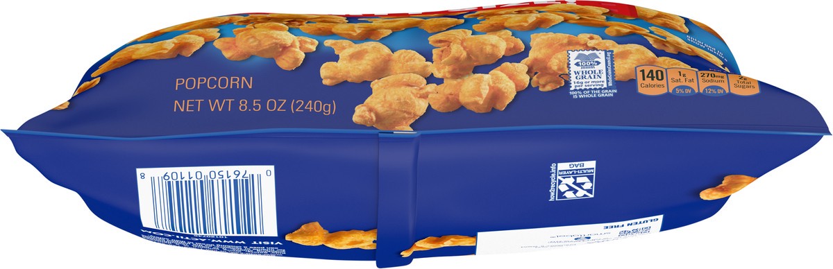 slide 9 of 10, ACT II Nacho Cheese Flavored Popped Popcorn Party Size!, Gluten Free, 8.5 oz., 8.5 oz