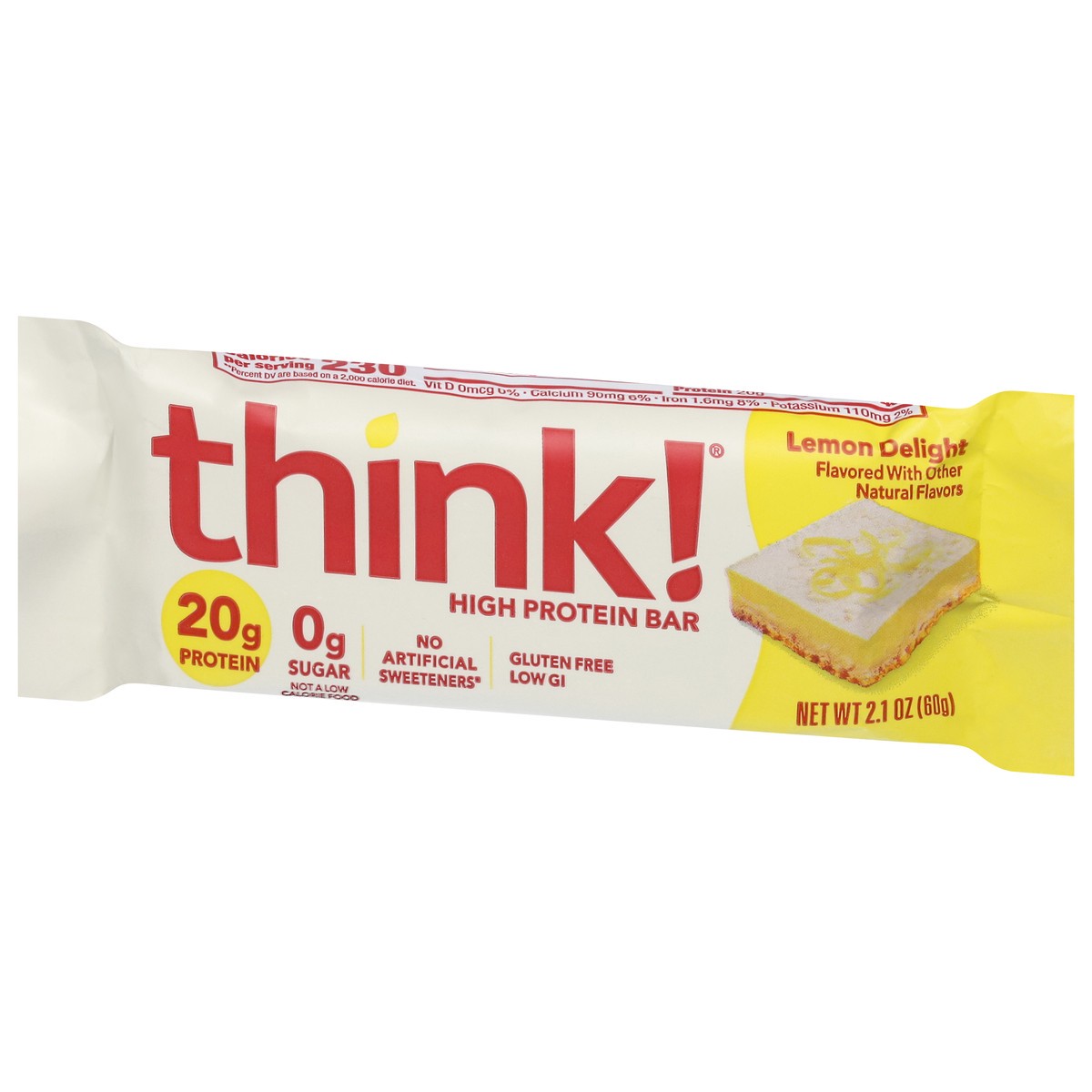 slide 5 of 14, thinkThin Creamy Peanut Butter High Protein Bar, 2.1 oz