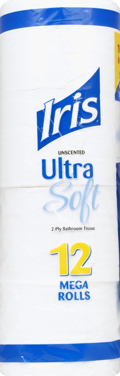 slide 6 of 8, IRIS Bathroom Tissue 12 ea, 12 ct