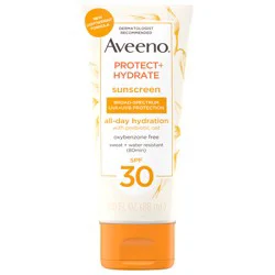 Aveeno Protect + Hydrate SPF 30 Full Body Sunscreen Lotion, 3.0 fl. oz