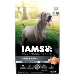 IAMS Advanced Health Adult 1+ Skin & Coat Chicken & Salmon Recipe Dog Food 27 lb