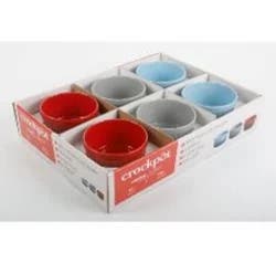Crock-Pot Thornburn 4.25" Ramekin - 6 unit PDQ - 3 assorted colors
