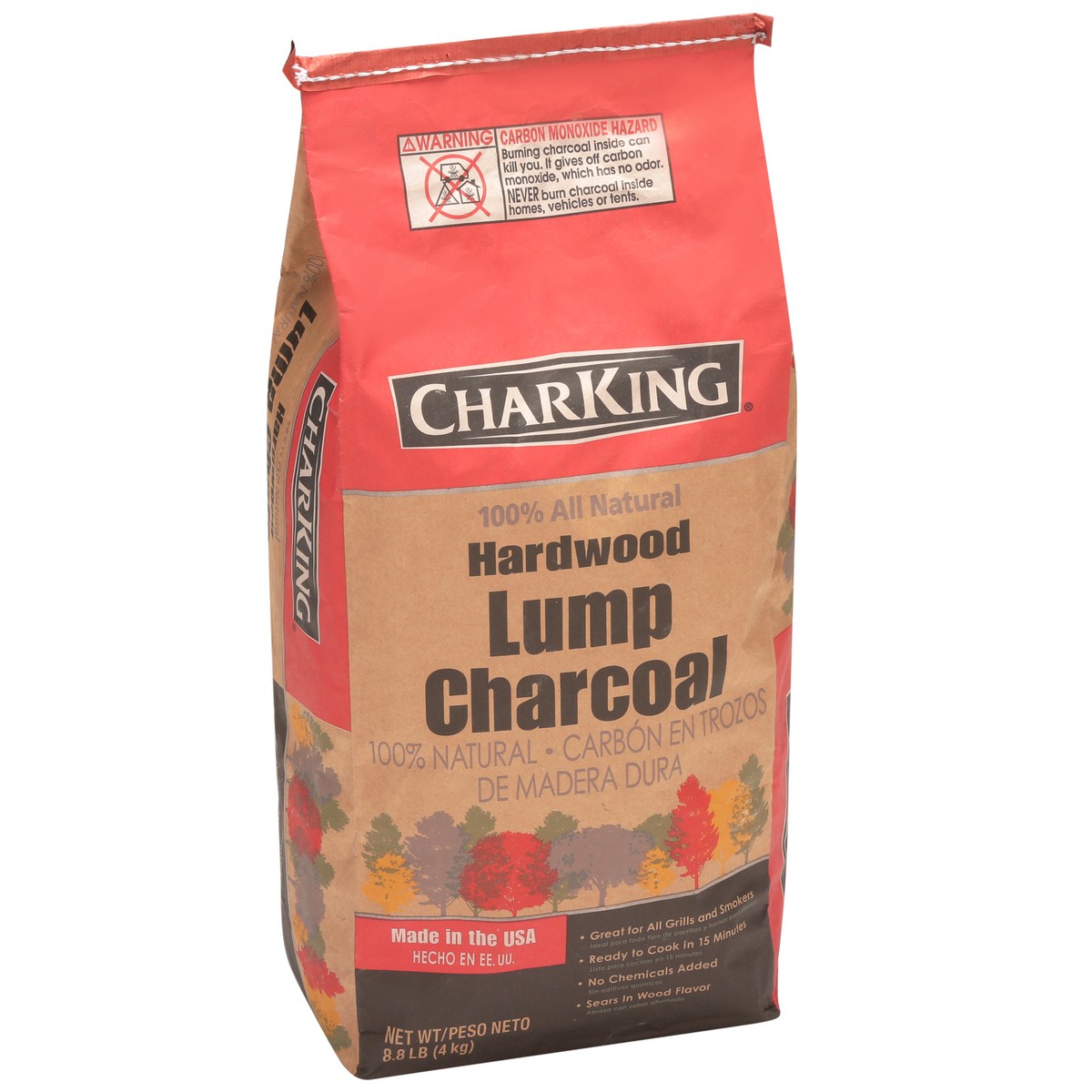 slide 5 of 11, CharKing Hardwood Lump Charcoal, 8.8 lb