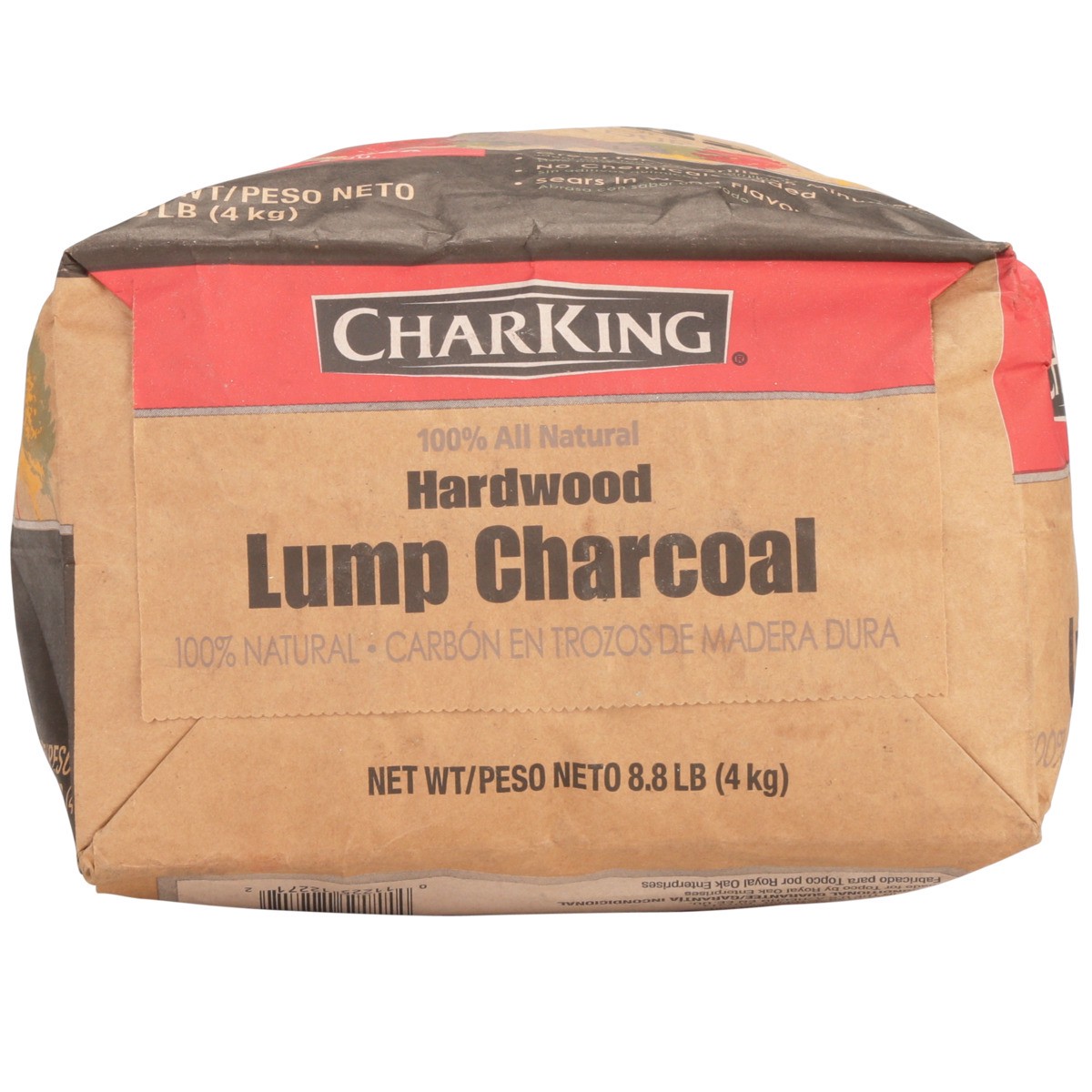 slide 10 of 11, CharKing Hardwood Lump Charcoal, 8.8 lb