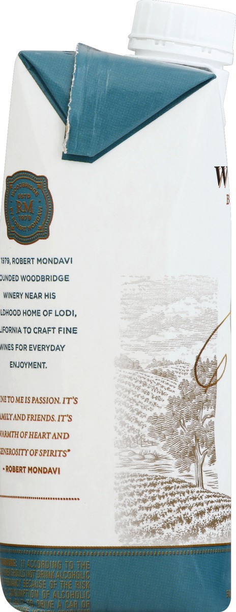 slide 4 of 7, Woodbridge by Robert Mondavi Pinot Grigio White Wine, 500 mL Box, 500 ml