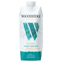 Woodbridge by Robert Mondavi Pinot Grigio White Wine, 500ml Box