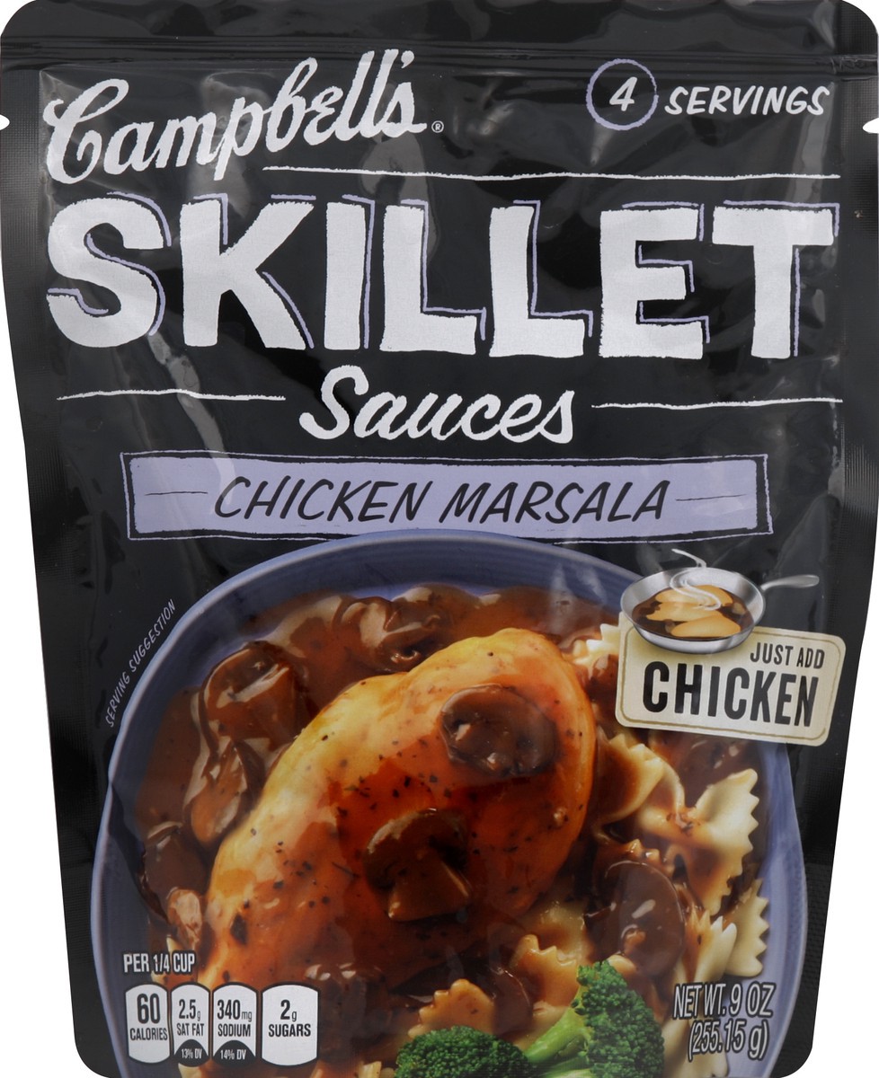 slide 2 of 2, Campbell's Campbells Skillet Sauces Chicken Marsala - 11 Oz, 11 oz