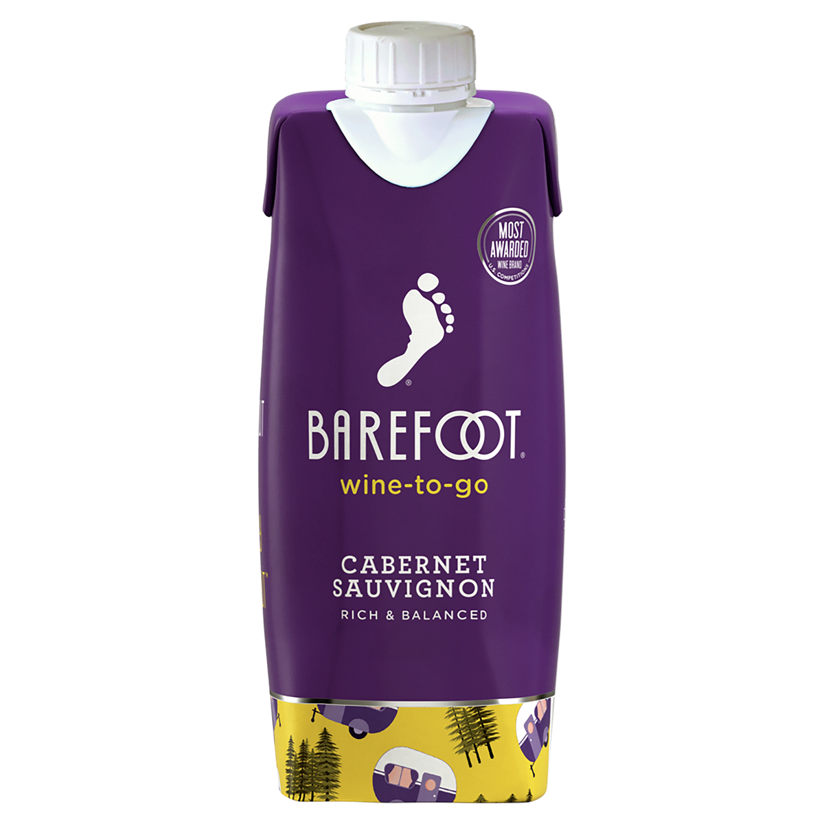 slide 1 of 5, Barefoot Wine-To-Go Cabernet Sauvignon, 500 ml