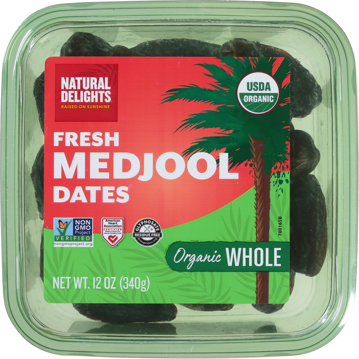 slide 8 of 9, Natural Delights Organic Whole Fresh Medjool Dates 12 oz, 12 oz