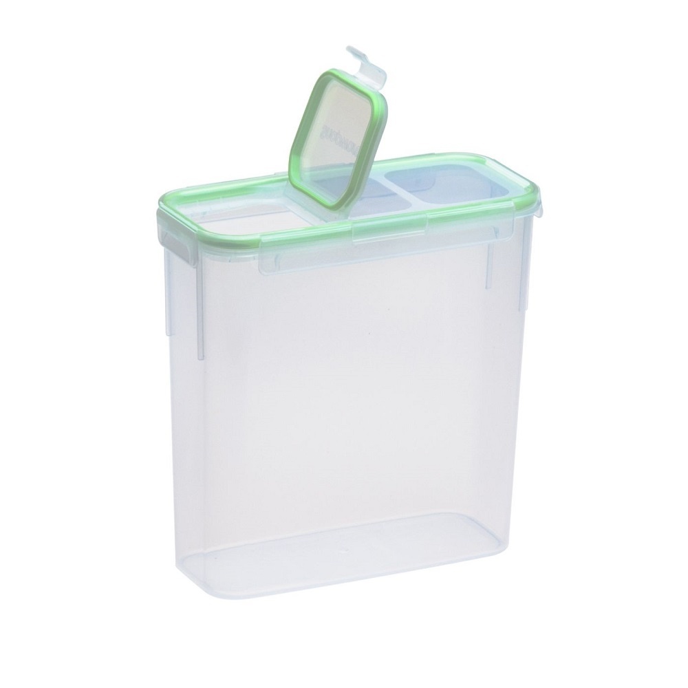 slide 1 of 1, Snapware Slim Rectangle Airtight Food Storage with Fliptop Lid, 15.3 cup