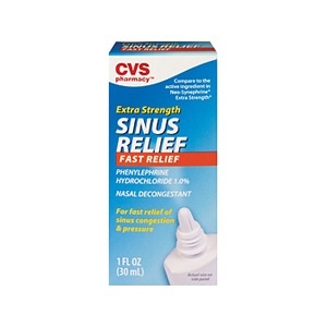 slide 1 of 1, CVS Health Extra Strength Sinus Relief Nasal Spray, 1 oz