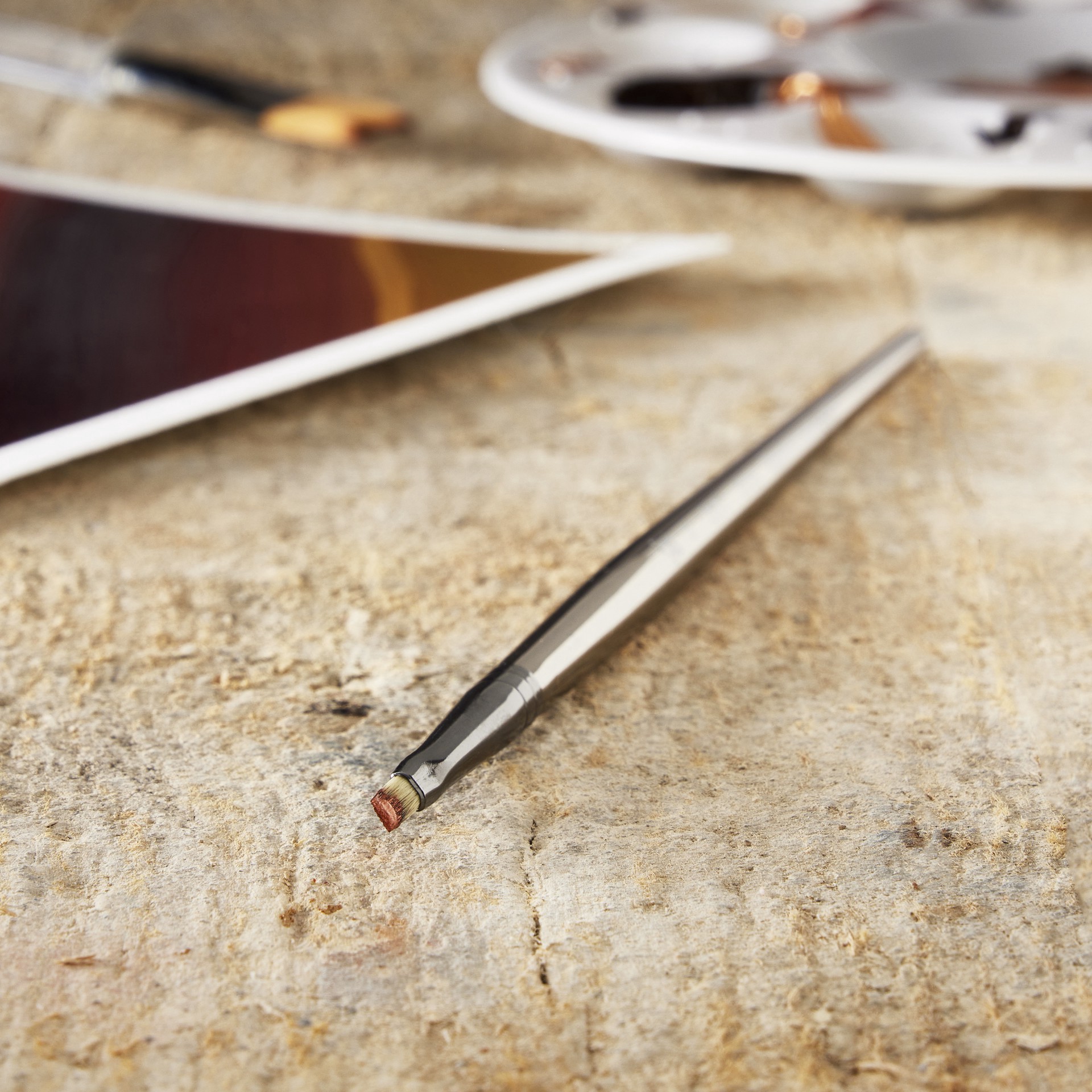 slide 2 of 2, Royal & Langnickel Zen Series 93 Short Handle Flat Shader Brush, 1 ct