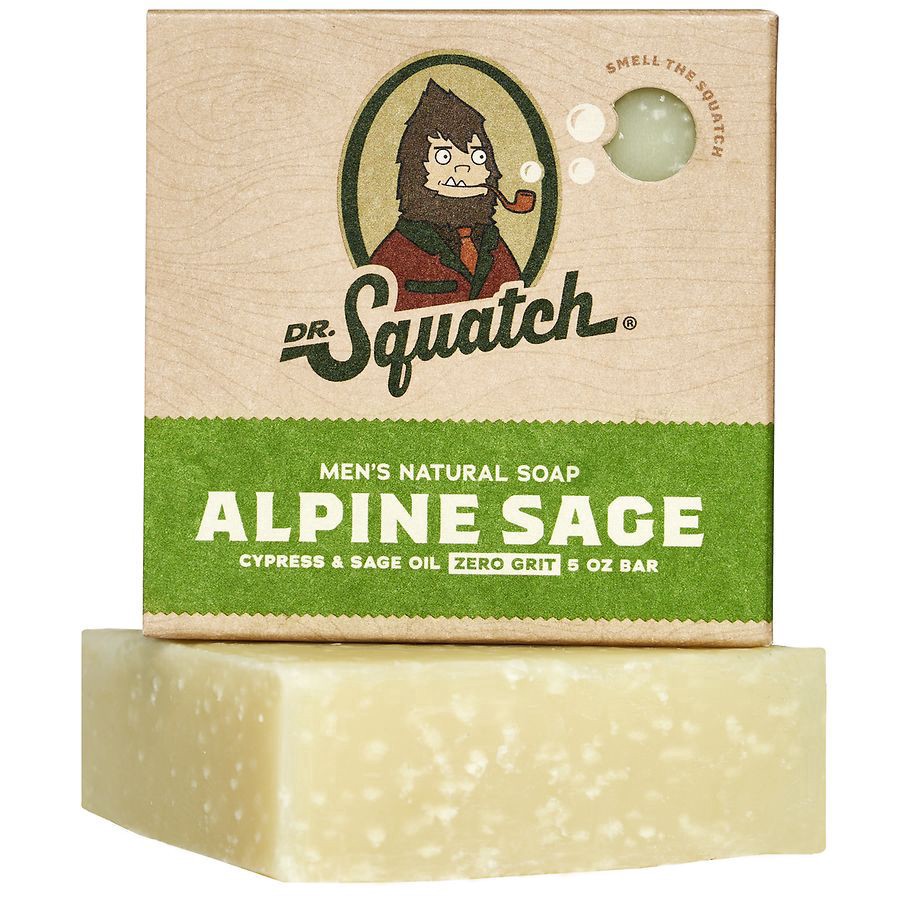 slide 1 of 1, Dr Squatch Alpine Sage Soap Holiday 5oz - 5 OZ, 5 oz