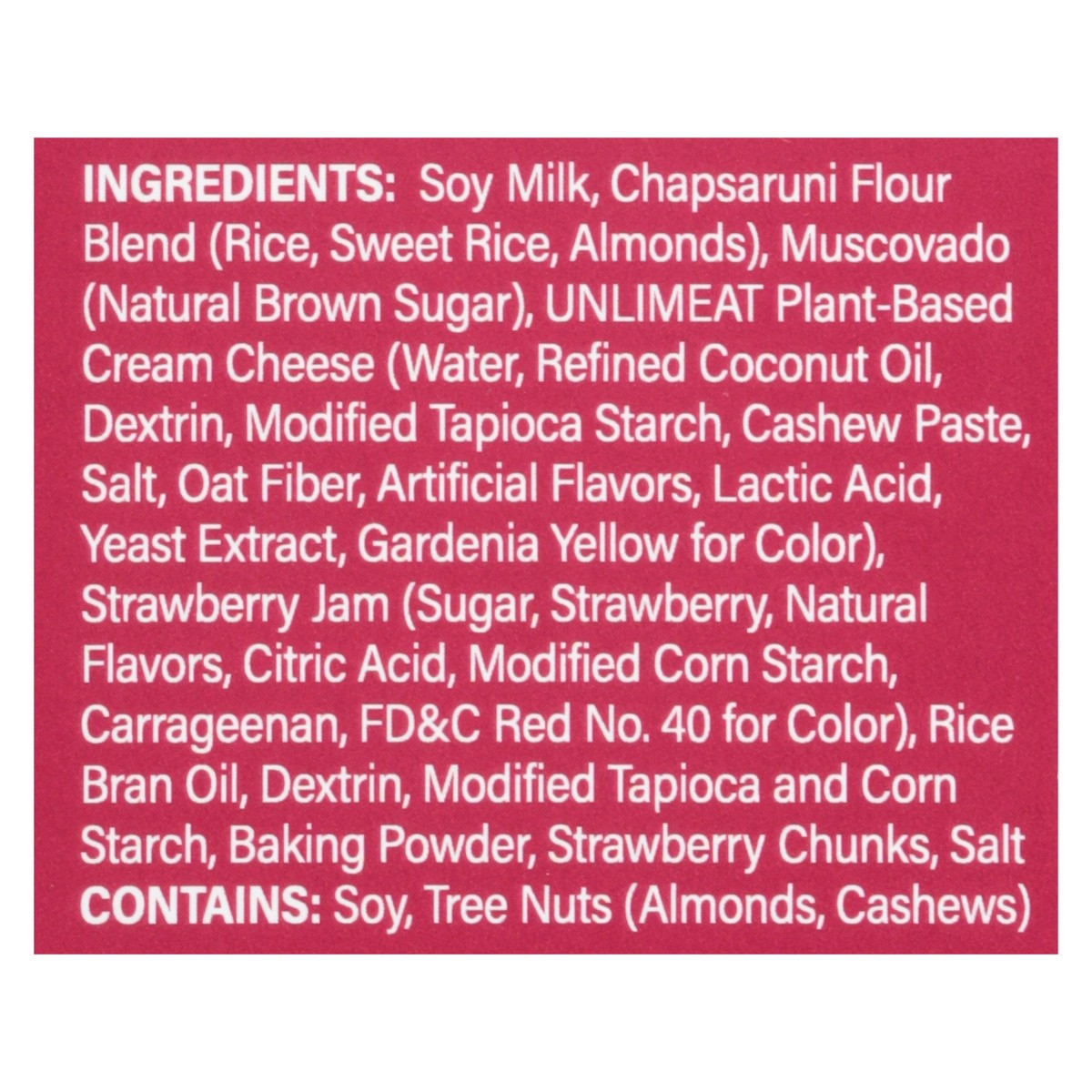 slide 12 of 12, Unlimeat Cake Chapsaruni Strawberry Mochi - 6.4 OZ, 2 ct; 6.4 oz