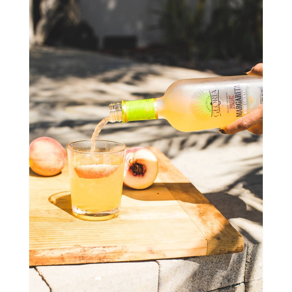 slide 3 of 3, Rancho La Gloria Peach Margarita 750 ml Bottle, 750 ml