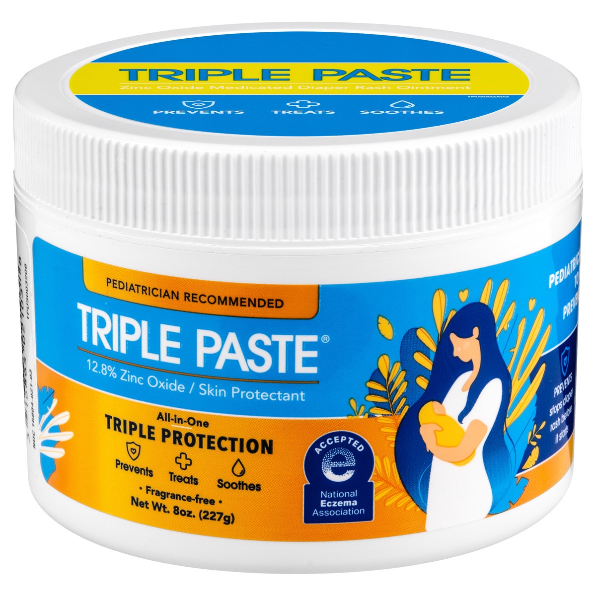 slide 1 of 7, Triple Paste Medicated Ointment for Diaper Rash - 8 oz, 8 oz