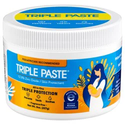 Triple Paste Medicated Ointment for Diaper Rash, 8-Ounce