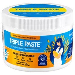 Triple Paste Medicated Ointment for Diaper Rash, 8-Ounce
