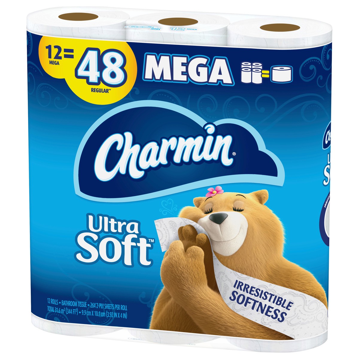 slide 2 of 5, Charmin Soft Tissue Mega Roll, 12 ct