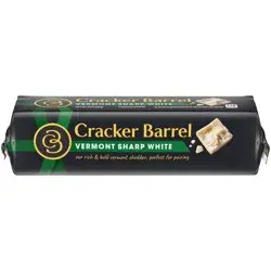 Cracker Barrel Vermont Sharp White Cheddar Cheese