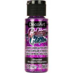 Deco Art Galaxy Glitter Ultraviolet - 2 oz