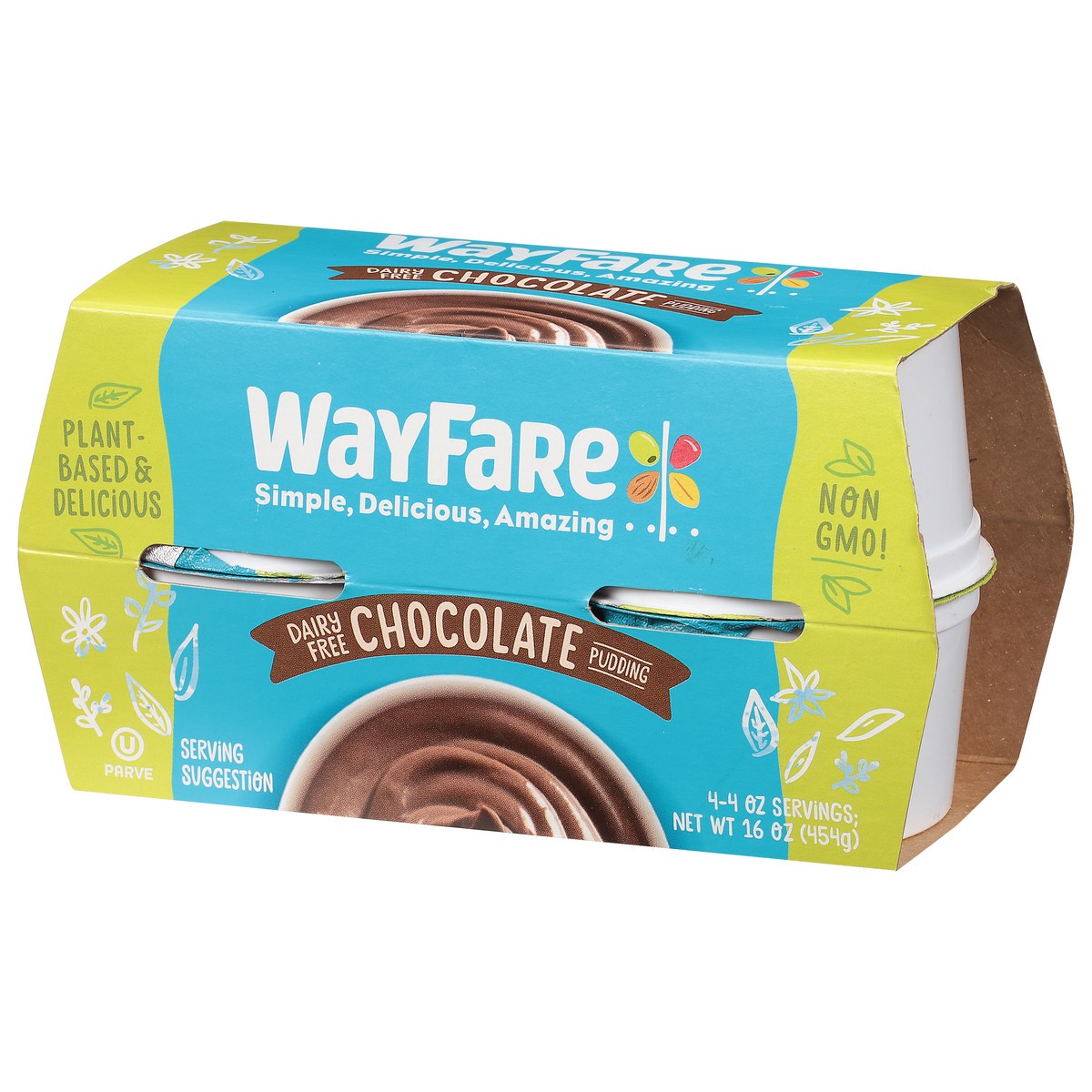 slide 11 of 12, WayFare Dairy Free Chocolate Pudding - 4 ct; 4 oz, 4 ct; 4 oz