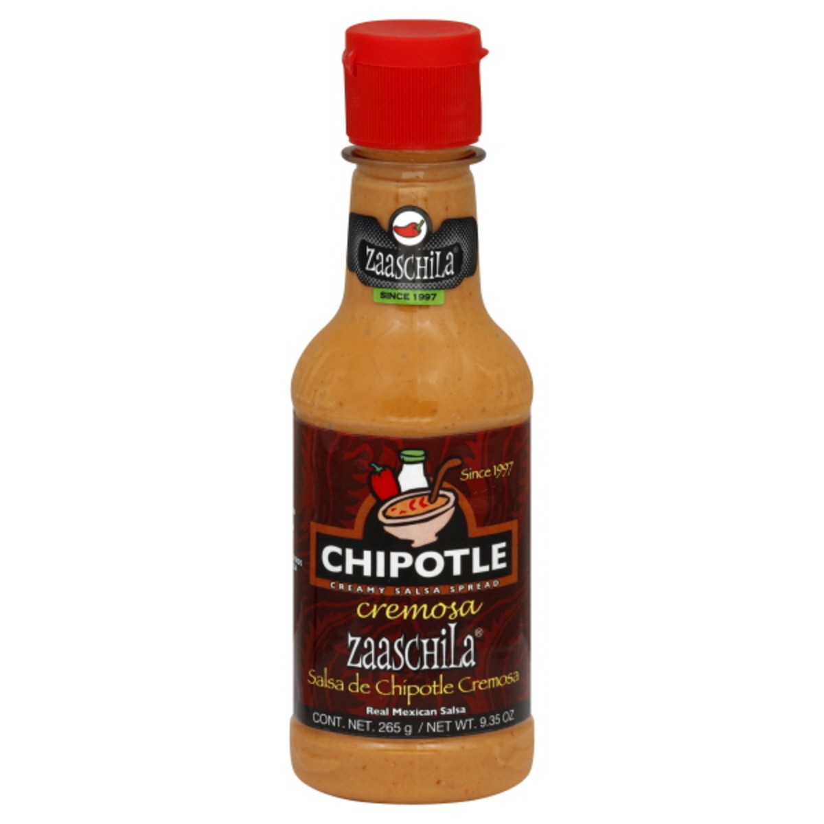 slide 2 of 2, Zaaschila Chipotle Mild Spread, 9.35 oz