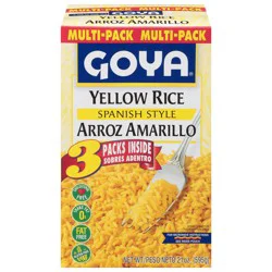 Goya Spanish Style Yellow Rice Multi-Pack 21 oz