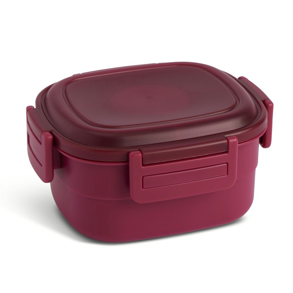 slide 3 of 3, Core Home Manna Salad Bento Box - Rasberry, 1 ct
