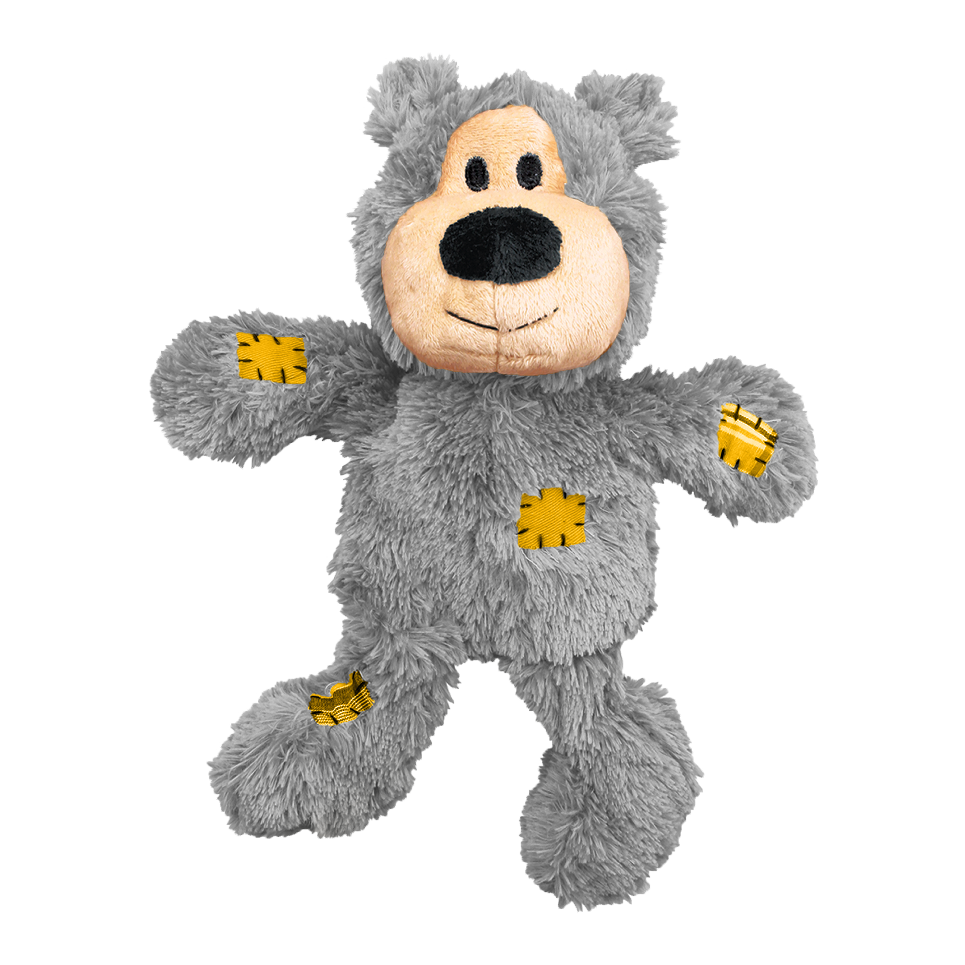 slide 1 of 4, KONG Wild Knots Bear, Medium/Large, Assorted, 1 ct
