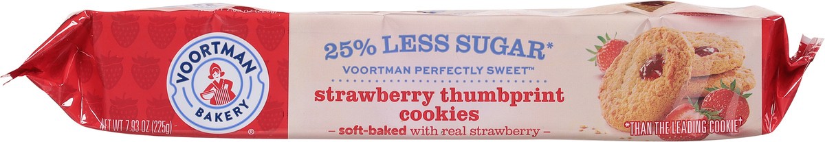 slide 7 of 15, Voortman Bakery Strawberry Thumbprint Cookies 7.93 oz, 7.93 oz