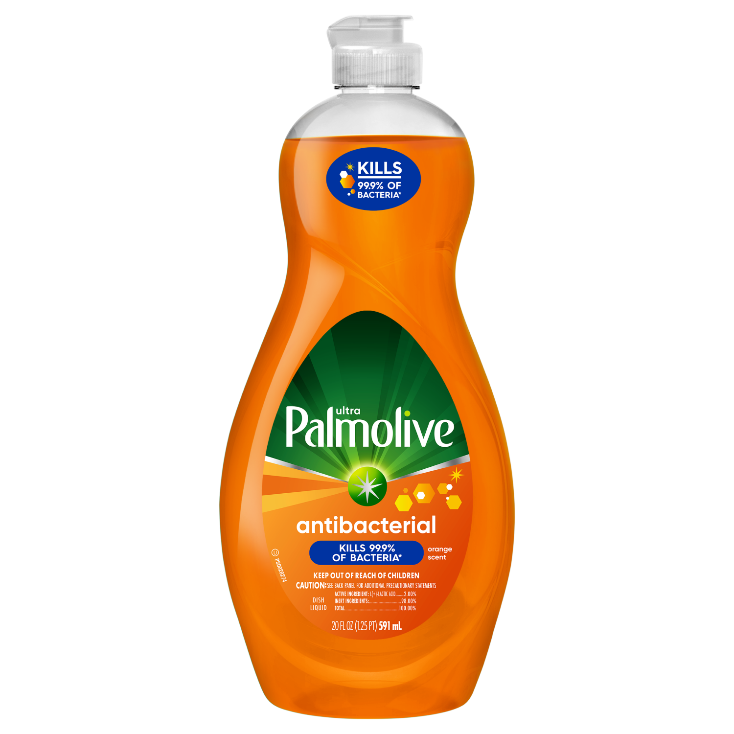 slide 1 of 4, Palmolive Ultra Palmolive Antibacterial Dish Liquid- 20 Fluid Ounce, 20 fl oz