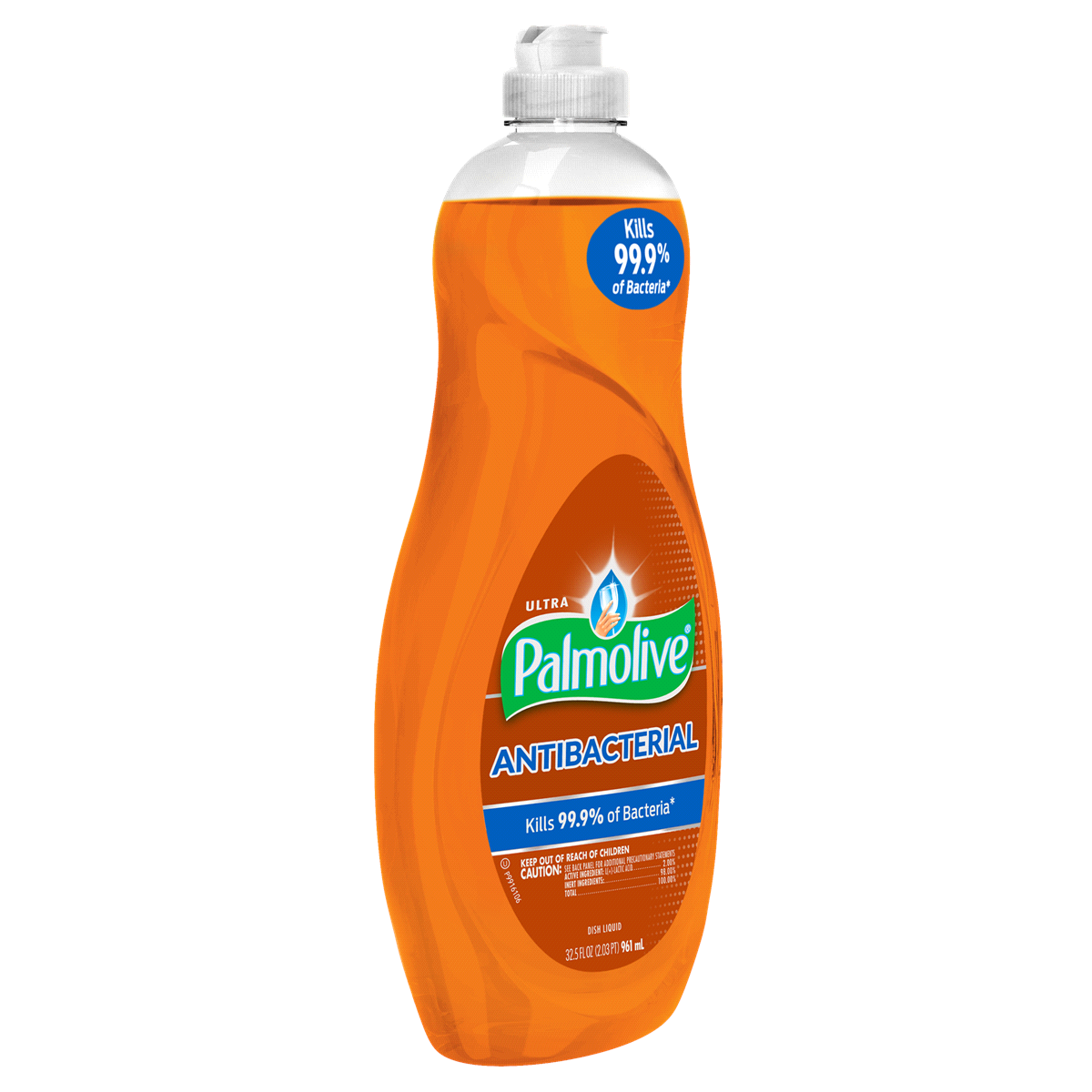 slide 2 of 5, Palmolive Ultra Antibacterial Orange Liquid Dish Soap, 32.5 fl oz