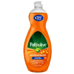 Palmolive Ultra Concentrated Antibacterial Liquid Dish Soap, Orange Scent - 32.5 fl oz