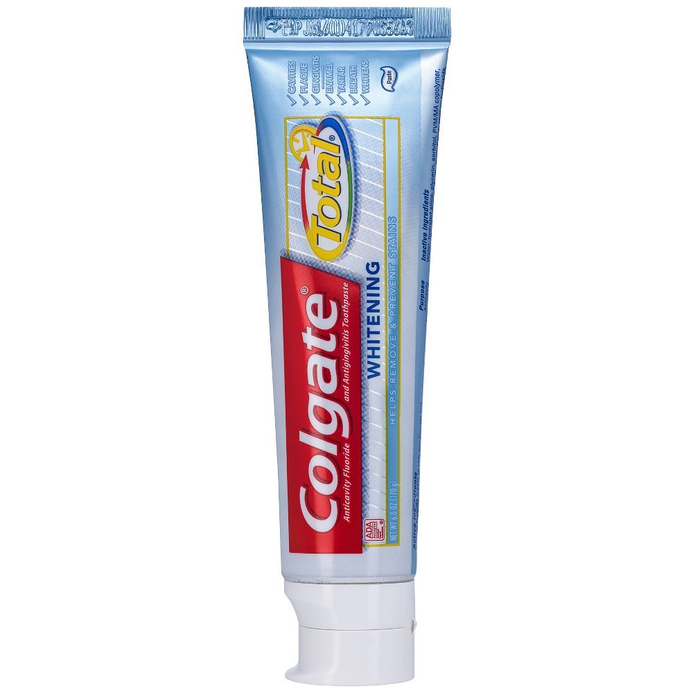 slide 3 of 3, Colgate Total Whitening Paste Toothpaste - 4.8oz 1PK, 4.8 oz