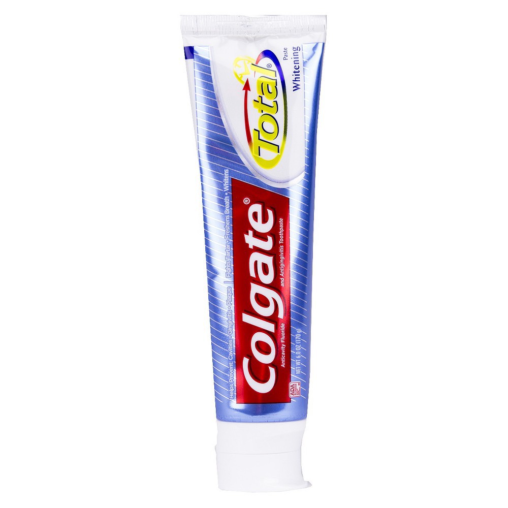 slide 4 of 4, Colgate Total Whitening Paste Toothpaste - 4.8oz/2pk, 2 ct; 4.8 oz