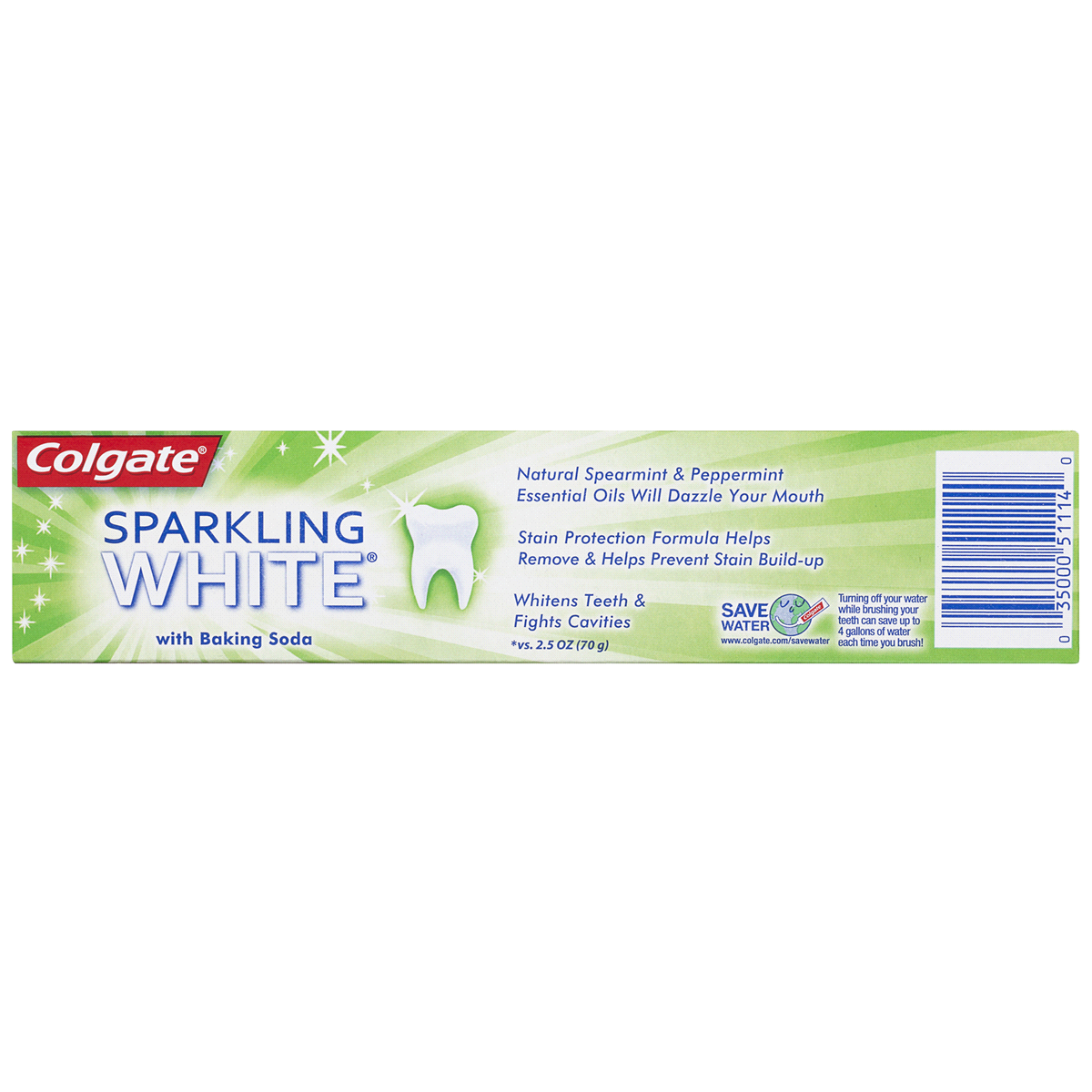 Colgate Sparkling White Mint Zing Toothpaste 4 oz Shipt