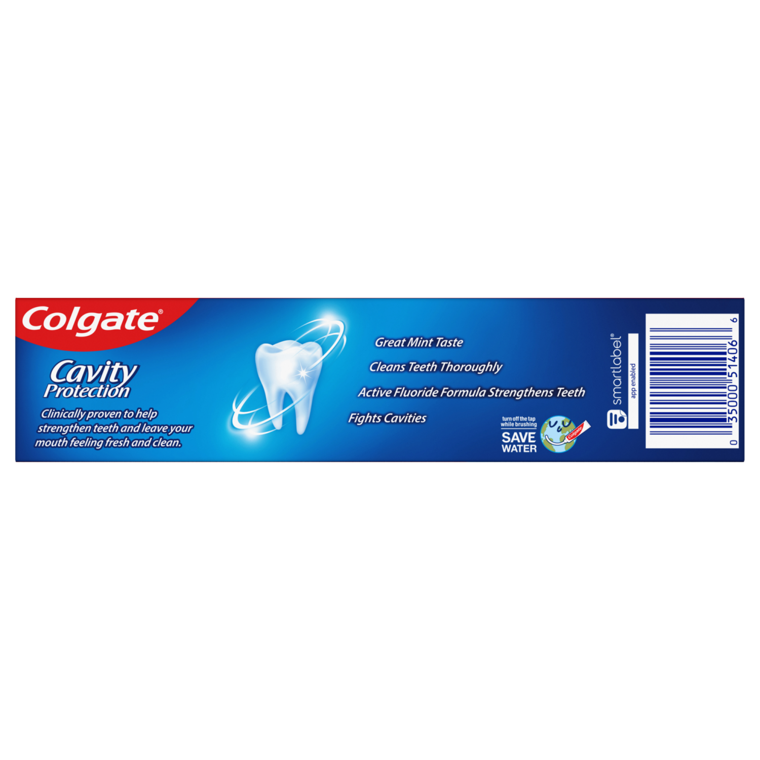 slide 2 of 3, Colgate Cavity Protection Toothpaste with Fluoride, Great Regular Flavor - 4.0 Oz., 4 oz