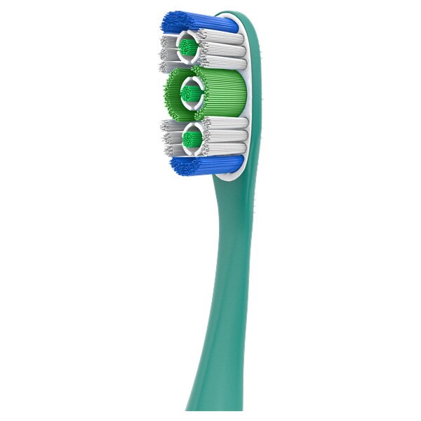 slide 22 of 29, Colgate 360 Whole mouth Clean Medium toothbrush for adults, 4pk, 4 ct