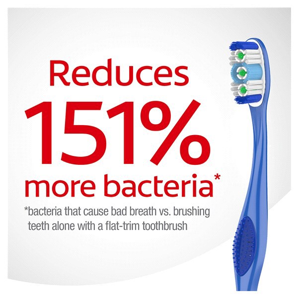slide 8 of 29, Colgate 360 Whole mouth Clean Medium toothbrush for adults, 4pk, 4 ct