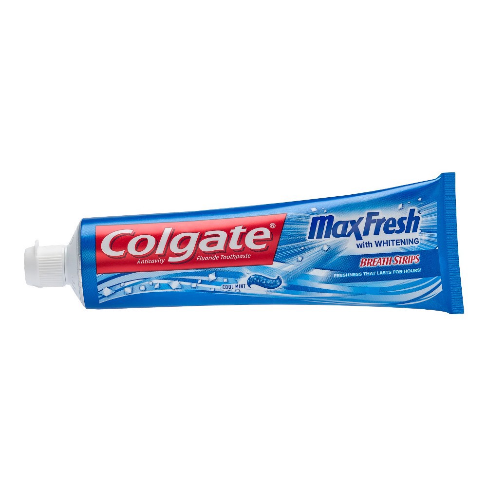 slide 7 of 7, Colgate Max Fresh Cool Mint Toothpaste, 6 oz