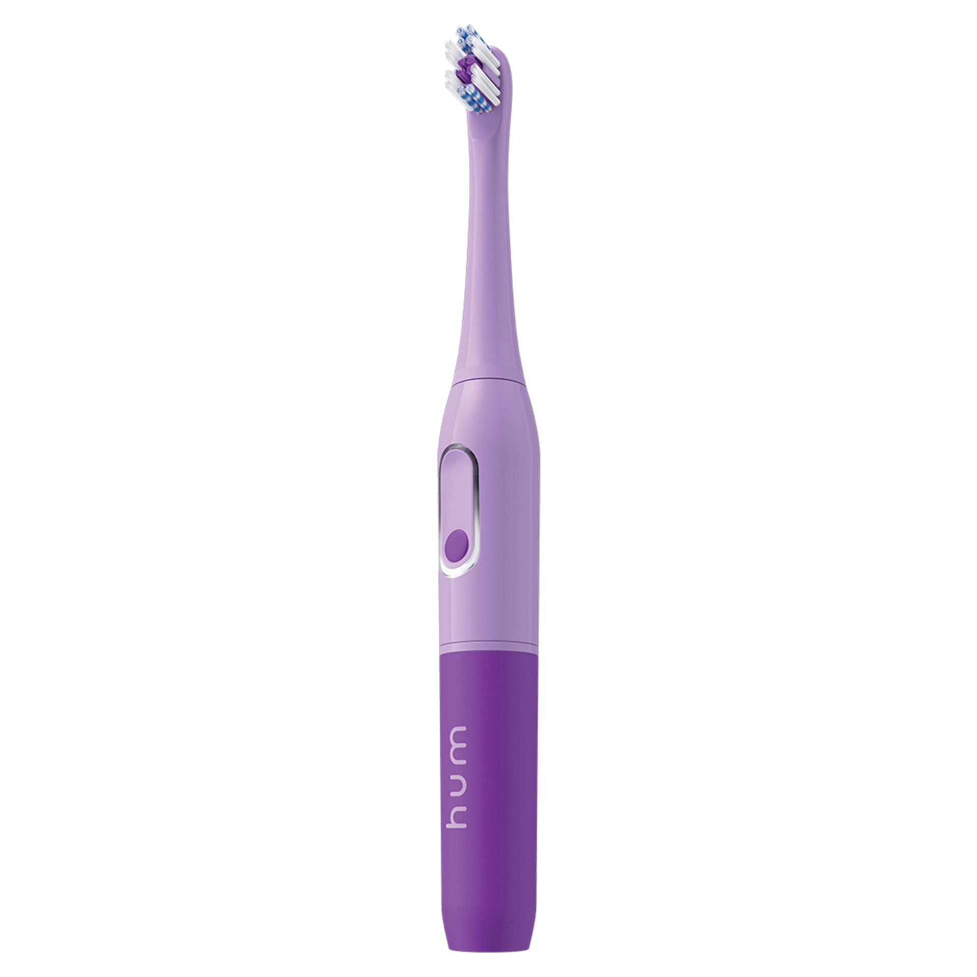 slide 1 of 1, Hum By Colgate Battery-Powered Toothbrush Starter Kit In Purple, 1 ct