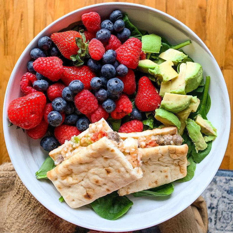 slide 5 of 5, Good Food Made Simple Frozen Turkey Sausage Flatbread Breakfast Sandwich - 4.4oz, 4.4 oz