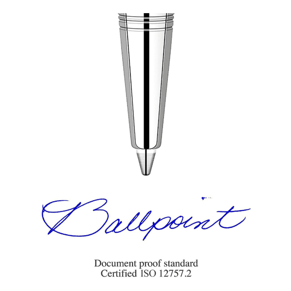 slide 3 of 4, Parker Ballpoint Pen Refill, Fine Point, 0.7 Mm, Blue, 1 ct