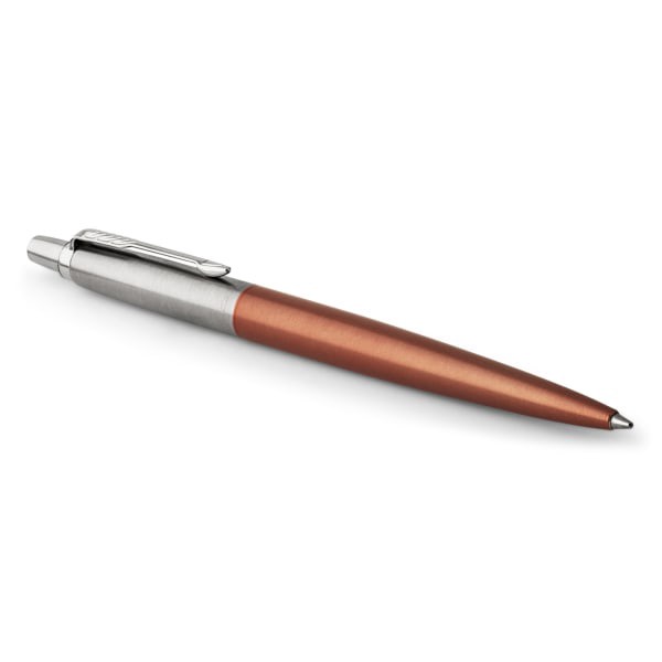 slide 2 of 4, Parker Jotter Ball Point Pen, Medium Point, 1.0 Mm, Orange Barrel, Blue Ink, 1 ct
