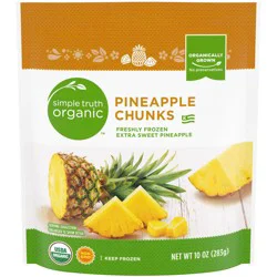 Simple Truth Organic™ Frozen Pineapple Chunks, 10 oz