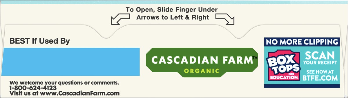 slide 9 of 9, Cascadian Farm Organic  Granola, No Added Sugar, Coconut Cashew 14 oz, 14 oz