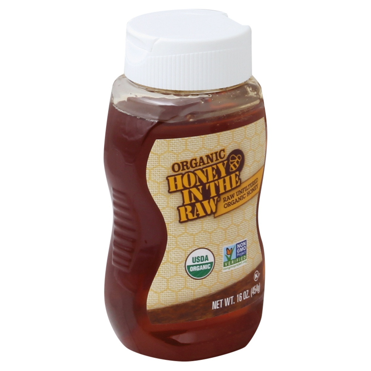 slide 1 of 3, In the Raw Honey, Organic, 16 oz