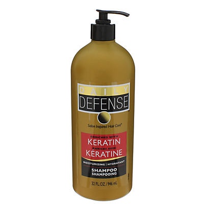 slide 1 of 1, Daily Defense Keratin Shampoo, 32 oz