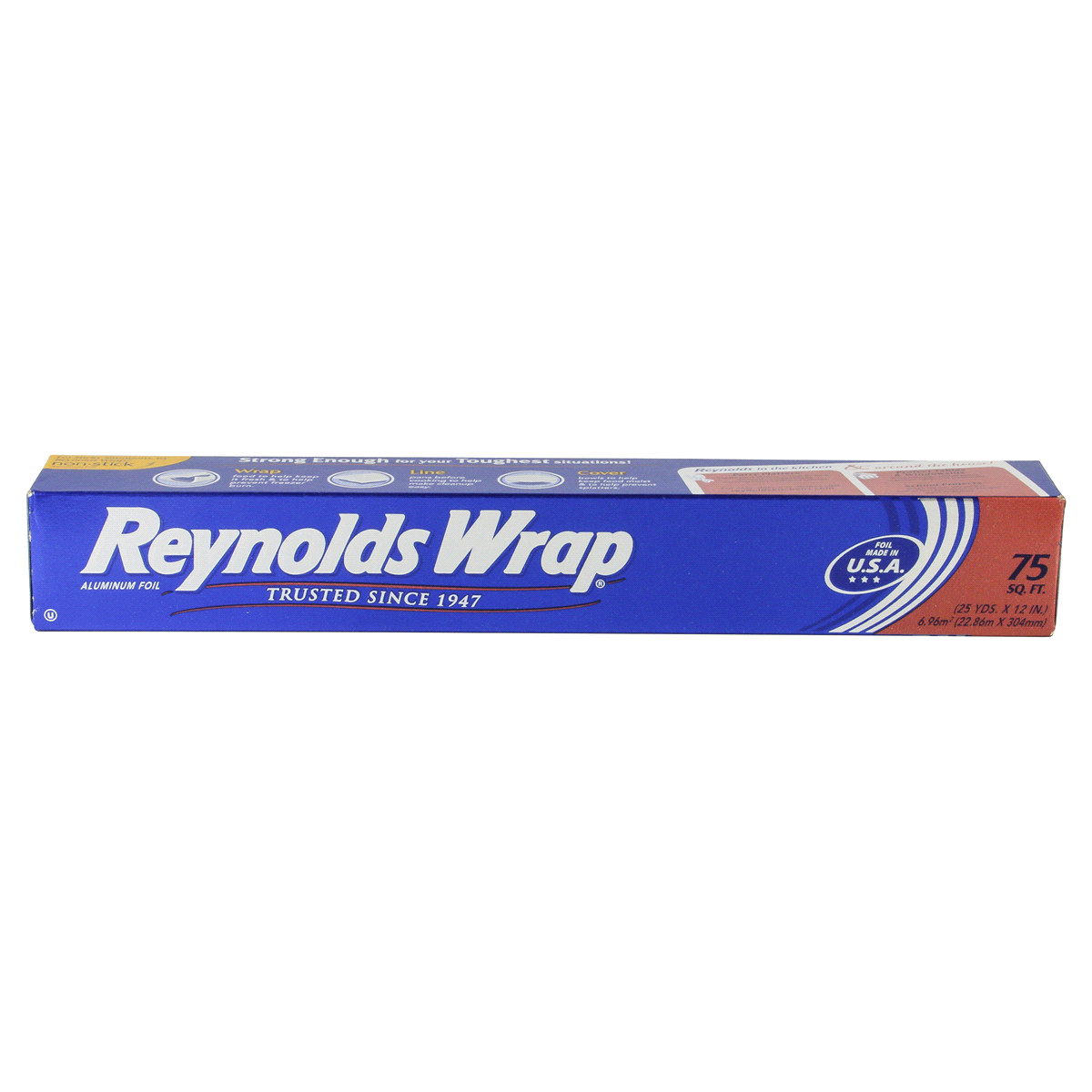 slide 5 of 6, Reynolds Wrap Aluminum Foil, 75 sq ft